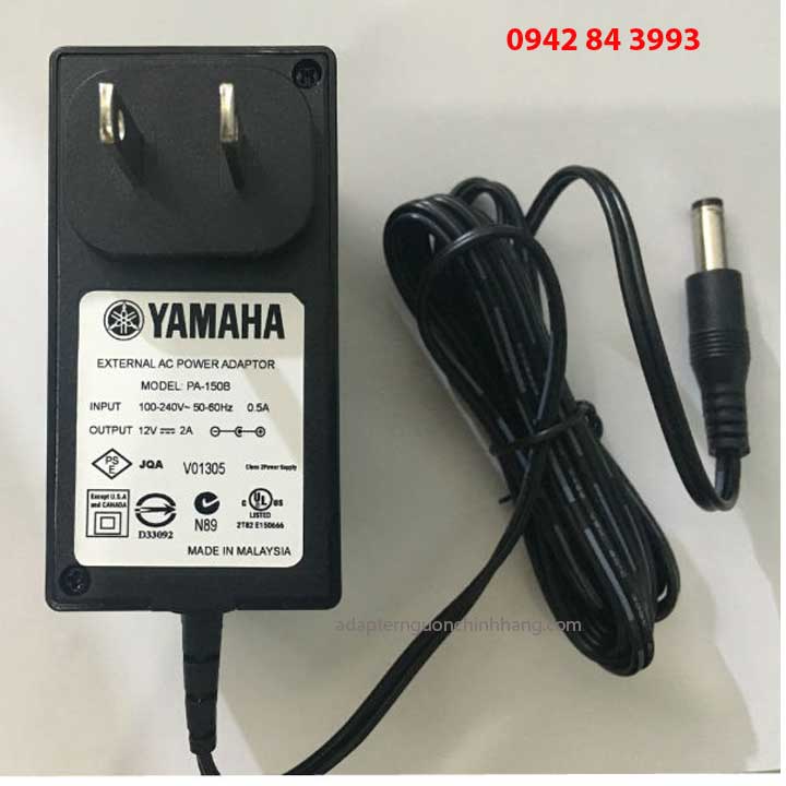 Dây nguồn đàn Yamaha 12v